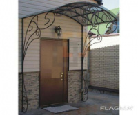 Кованный козырек № 1/29