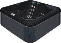 СПА-басейн Passion Spas Refresh (204х204х85 см), Чорна перлина