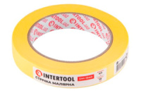 Лента малярная Intertool 19 мм х 40 м желтая (DM-1940) (12 шт.)
