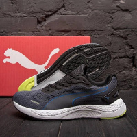 Мужские кроссовки сетка Puma Grey 2172-6 серые