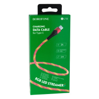 Кабель USB Borofone BU19 Streamer Type-C
