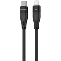 Кабель Proove Simple Silicone Type-C to Lightning 27W 1m Black (CCSS27002101)