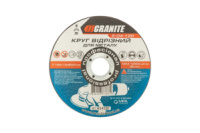 Диск абразивний відрізний для металу GRANITE 125х1.0х22.2 мм 8-04-120