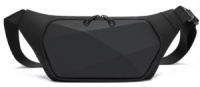 Чоловіча сумка поясна Confident чорна