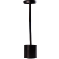 Світлодіодна настільна лампа з сенсорним керуванням на акумуляторі Tablelamp Black 3 режиму підсвічування