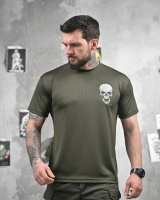 Тактична поту відводяча футболка NECRON дівчина олива ДЛ6381