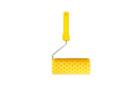 Валик структурный поролоновый Mastertool - 80 х 180 мм горошек с ручкой 1 шт.