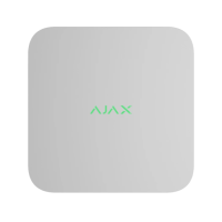 Сетевой видеорегистратор Ajax NVR DC (16ch) white, разрешенние до 4К, поддержка ONVIF/RTSP, декодирование H.265/H.264, емкость до 16Тб