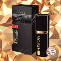 Освіжувач спрей 50ml - «Areon» - Perfume Premium - Gold (Золото) пласт.пляшка (6шт/уп)