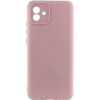 Чохол Silicone Cover Lakshmi Full Camera (A) для Samsung Galaxy A04, Рожевий / Pink Sand - купити в SmartEra.ua