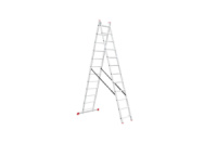 Лестница 2-х раскладная Intertool - 5930 мм х 2x12 ступеней 1 шт.