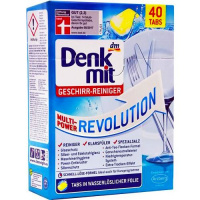 Таблетки для посудомийних машин Denkmit Revolution ,40шт