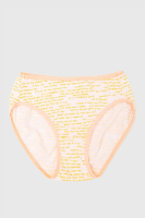 Труси жіночі з принтом, колір персиковий, 131R115030