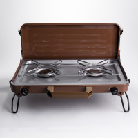 Газова плита портативна туристична з п'єзопідпалом для кемпінгу, дачі та виїздів на природу 7000 Вт HP-DS3-5