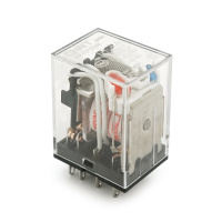 Реле электромагнитное CHINT JZX-22F(D)/4Z, AC380V, контактная группа 4CO+4NO, (1,8~2) VA , номинальный ток 3А, катушка 39000×(1±10%)Ом, 27,5*21,5*35,5