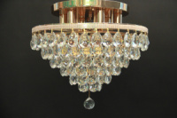 Хрустальная люстра SVLIGHT девятиламповая B21401/9 золото