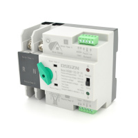 Автомат ввода резерва (АВР) двухполюсный OSGQ8-125/2P PV, 230V/125A на DIN-рейку для солнечных систем