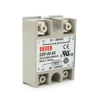 Твердотельное реле Fotek SSR-80АA 80А 24-380В AC