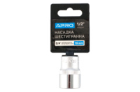 Головка шестигранная Apro 19 мм x 1/2« (252719)