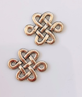 Коннектор. Размер - 17×18мм. Цвет - серебро. Цена указана за 1 шт.