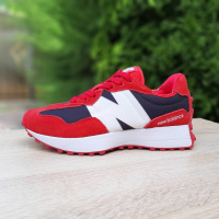 New Balance 327 Червоні з чорним