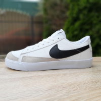 Nike blazer low білі з чорним