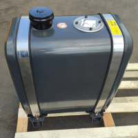 Б/В Гідробак закабінний 110 л сталь (розподільник - збоку)