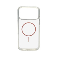 Чохол Cosmic Acrylic Thin Magnetic for Apple iPhone 17 Pro Max Pink (AcColMagi17pmPink)
