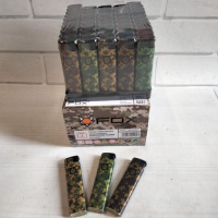 Запальнички Турбо 333 Камуфляж 50 шт