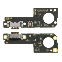 Разъём зарядки для Xiaomi Redmi Note 13 (5G) на плате с mic. и компонентами