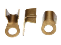 Наконечник латунний автомобільний № 168/7 що затискається д отвору під гвинт 12,5 мм, для проводу 50,00-70,00 мм кв