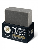 Натуральное твёрдое мыло для мужчин с комплексом водорослей Чёрного моря Для бани и сауны 180 г 