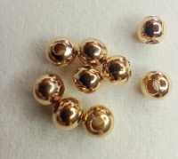Металлические бусины «шар» Размер - 5 мм. (отв.2 мм)Цвет - золото. Упаковка -10 шт