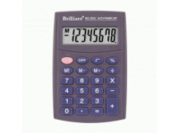 Калькулятор кишеньковий Brilliant BS-200c 8р. (62*98мм)