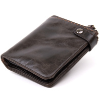 Портмоне унисекс Vintage 20422 Коричневое