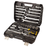 Набір насадок торцевих і біт 1/4«, 1/2» 82шт CrV mid SIGMA (6001551)