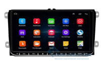 Штатна Магнітола Volkswagen 9« UNIVERSAL Andorid 12 4+32GB- With cardplay coloful button
