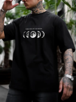 Футболка чорна з ДТФ принтом | 57-153