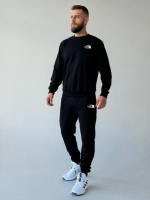 Cпортивний костюм The North Face світшот чорний