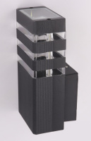 Фонарь настенный 25420 Черный 23х11х10 см.