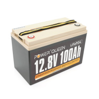 Аккумуляторная батарея LiFePO4 Power Queen BASIC 12.8V 100Ah, 1280Wh, BMS 100A, 330*170*220мм