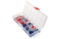 Набор коннекторов обжимных для автомобильной электропроводки Intertool 144шт (TC-9010)