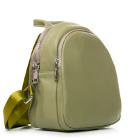 PODIUM Сумка Женская Рюкзак кожа ALEX RAI 2058-9 olive