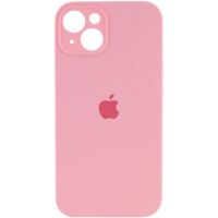 Чохол Silicone Case Full Camera Protective (AA) Apple iPhone 13 (6.1«») Рожевий / Light pink - купити в SmartEra.ua