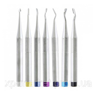 Набор элеваторов корневых PDL с титановым покрытием для микрохирургии  DE-366 7 шт