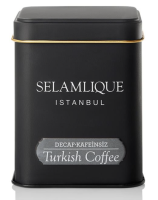 ✔️NEW! Кава мелена без кофеїну Turkish Coffee Selamlique Decaf Kafeinsiz 125г