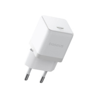Мережевий зарядний пристрій Baseus Palm Fast Charger 1C 30W EU Moon White (P10111605213-00)