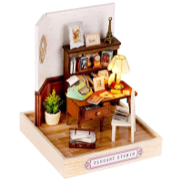 3D Румбокс «Елегантна студія» DIY Dollhouse