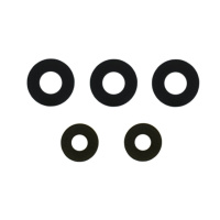 Стекло камеры для Samsung A736 Galaxy A73 (2022) (комплект 5 шт.)