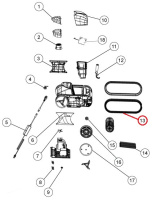 Гусеничний ремінь для робота-пилососа Fairland X30-X80
